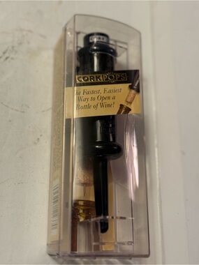 Vintage Original Cork Pops Wine
Bottle Opener NOS New Made in USA